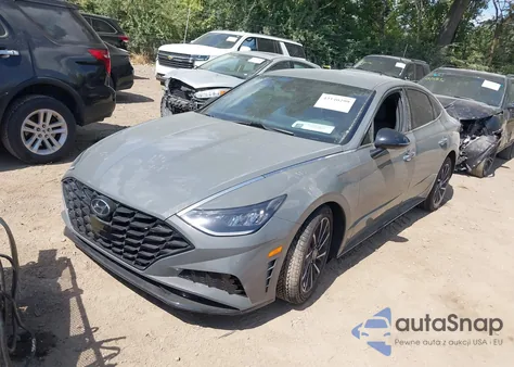 2020 Hyundai Sonata Sel Plus from USA, damaged, VIN 5NPEJ4J27LH025608